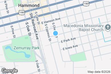 Map image of the property - 502 S Cherry St