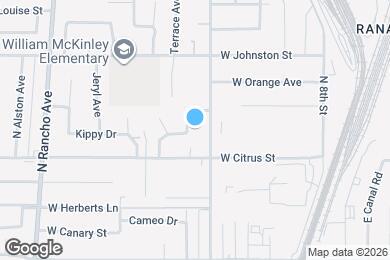Map image of the property - 1656 Bryn Mawr Ct