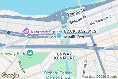 Map image of the property - 466 Commonwealth Ave