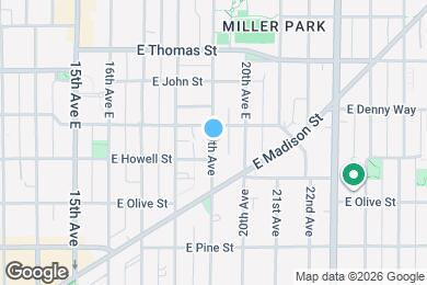 Map image of the property - 1812 19th Ave