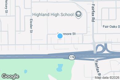 Map image of the property - 2705 Parkfield Ct