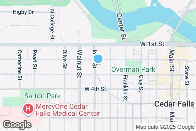 Map image of the property - 210 Iowa St