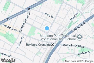 Map image of the property - 693 Parker St