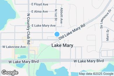 Map image of the property - Station House At Lake Mary