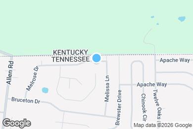 Map image of the property - 3479 Melrose Dr