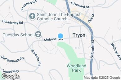 Map image of the property - 161 Melrose Ave