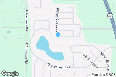 Map image of the property - 1900 Southern Oak Loop