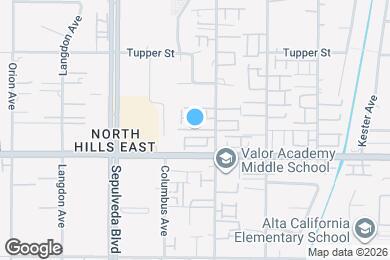 Map image of the property - 9131 Burnet Ave