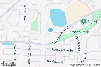 Map image of the property - 15390 SW Mallard Dr