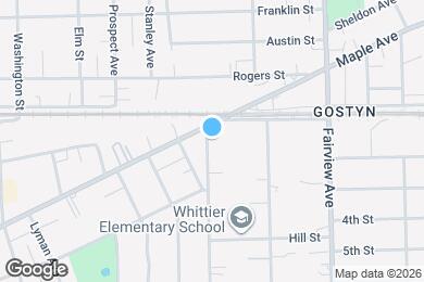Map image of the property - 5125 Blodgett