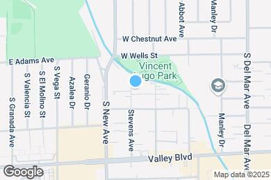Map image of the property - 1330 Stevens Ave