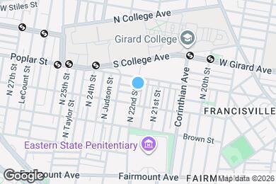 Map image of the property - 871 N 22nd St