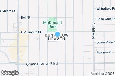 Map image of the property - 860 N Mar Vista Ave