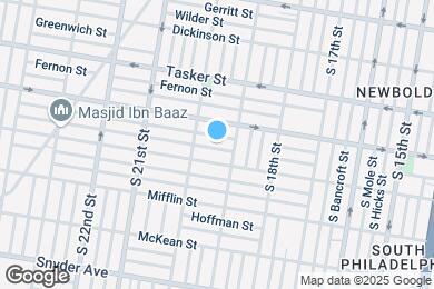 Map image of the property - 1923 Pierce St