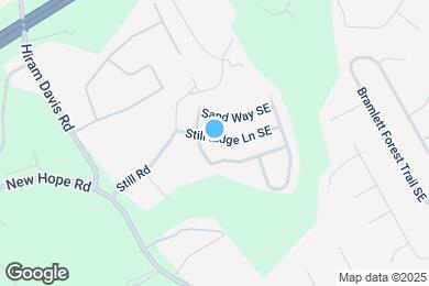 Map image of the property - 1421 Still Ridge Ln SE