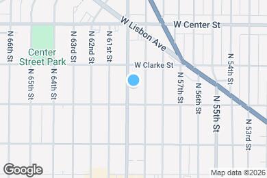 Map image of the property - 2528 N 60th St