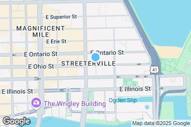 Map image of the property - 320 E Ohio St