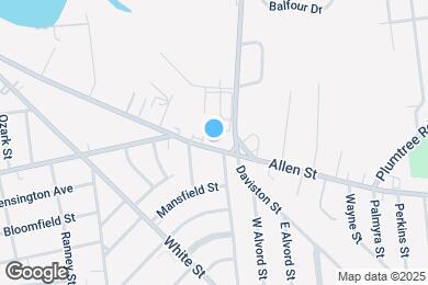 Map image of the property - 341 Allen St