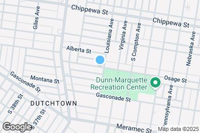 Map image of the property - 3411 Osage St