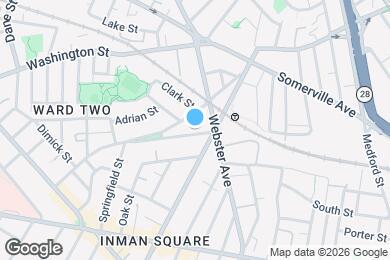 Map image of the property - 11 Concord Ave