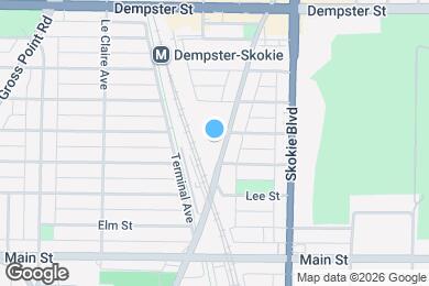 Map image of the property - 8254 Niles Center Rd