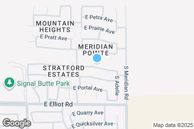 Map image of the property - 11454 E Persimmon Ave