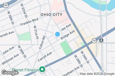 Map image of the property - 2820 Bridge Ave