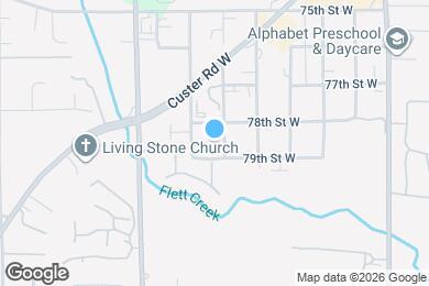Map image of the property - 7812 59th Ave W