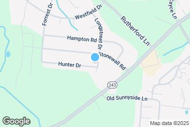 Map image of the property - 200 Hunter Dr