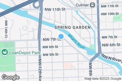 Map image of the property - 1000 NW 7th St