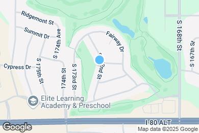 Map image of the property - 10914 S 172nd St