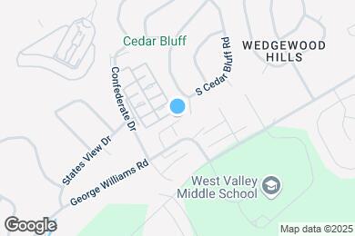 Map image of the property - 9201 Shady Bend Ln