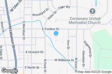 Map image of the property - Indian Springs Apartments