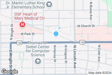 Map image of the property - Campus Circle Urbana