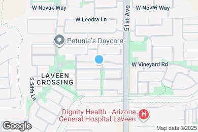 Map image of the property - 5206 W Glass Ln