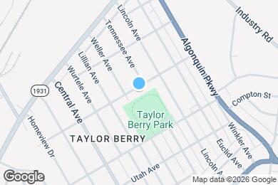 Map image of the property - 2445 Lindbergh Dr