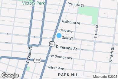 Map image of the property - 1770 W Oak St