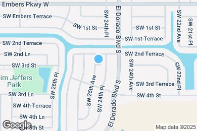 Map image of the property - 213 SW 25th Ave