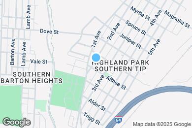Map image of the property - 2005 2nd Ave