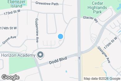 Map image of the property - 17397 Glacier Way