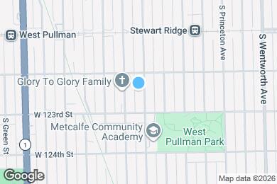 Map image of the property - 12226 S Normal Ave