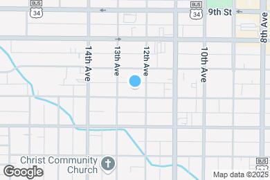 Map image of the property - 1213-1219 12th St