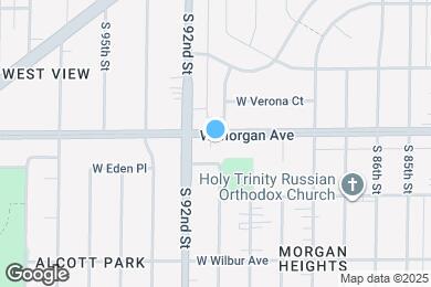 Map image of the property - 9101 W Morgan Ave