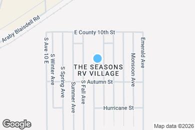 Map image of the property - 10237 S Avenida Compadres