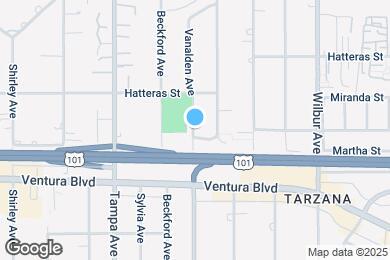 Map image of the property - 5702 Vanalden Ave