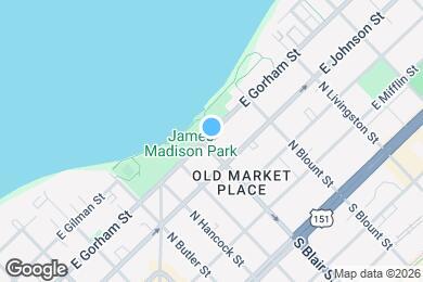 Map image of the property - 601 E Gorham St