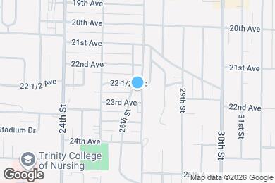 Map image of the property - 2225 26th St