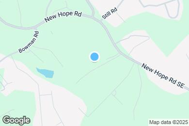 Map image of the property - 1525 New Hope Rd