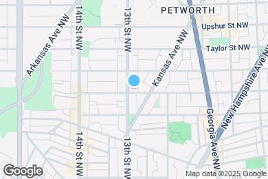 Map image of the property - 1235 Randolph St NW