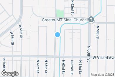 Map image of the property - 5304 N 64th St